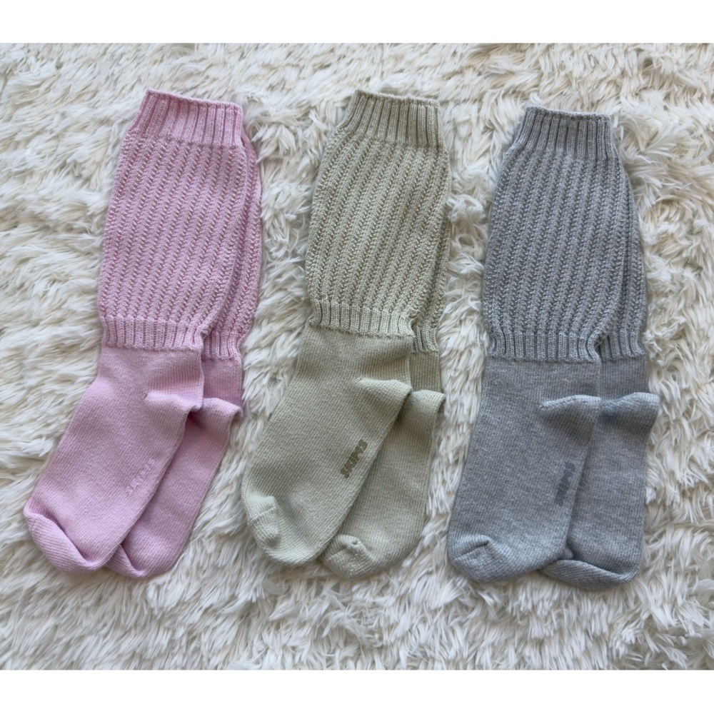SKIMS | Slouch Socks (x3) | Small